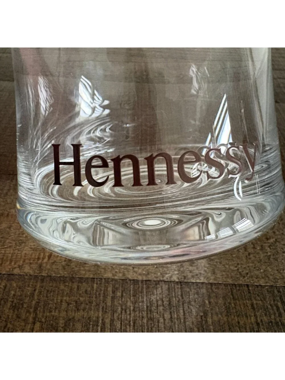 Hennessy‎ Lowball Courvoisier Snifter Cognac Glass Set of 2 Glasses